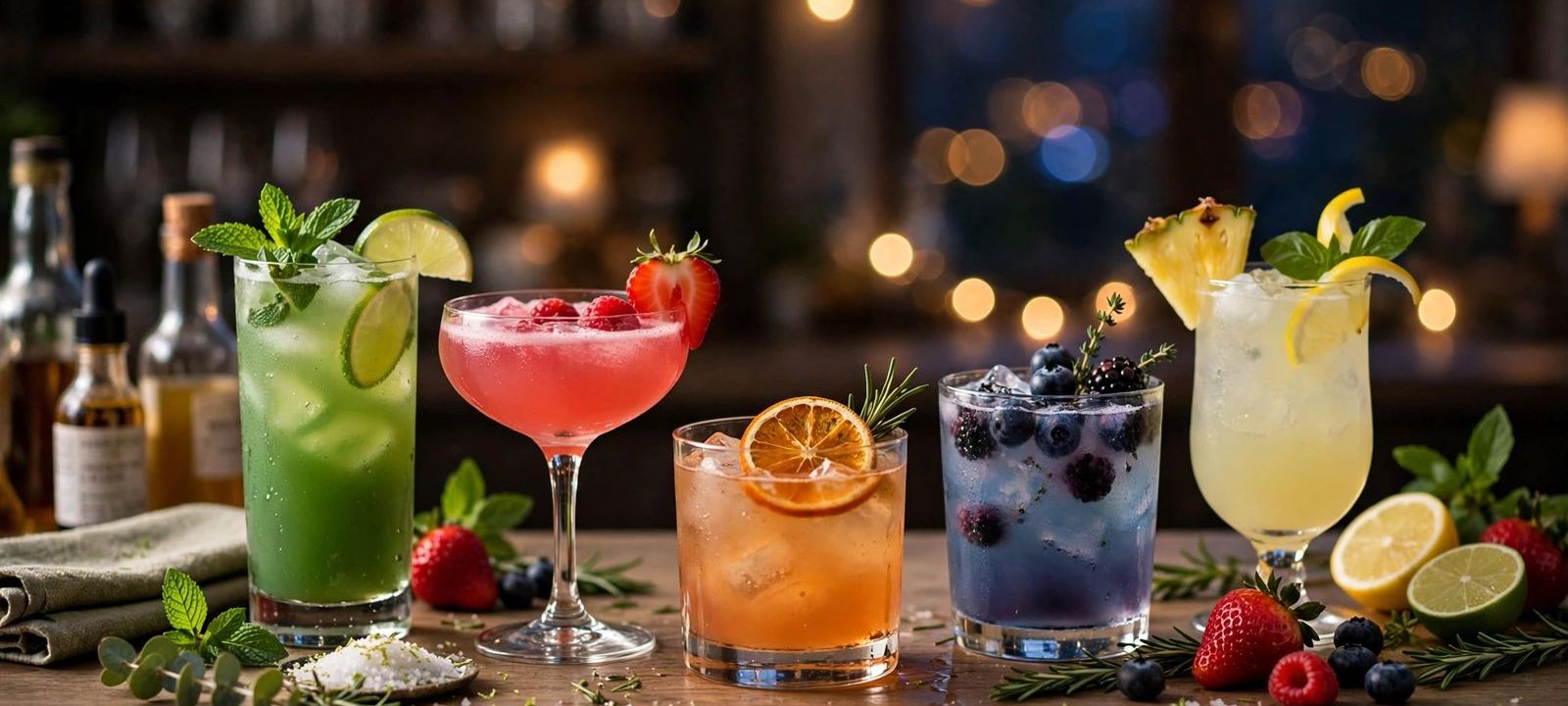 Recetas de Cócteles con IA 2026: Tragos de Bar en Casa (Con y Sin Alcohol)