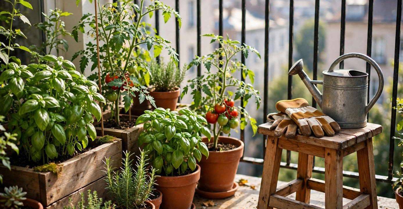 Potager sur balcon : cultivez vos aliments dans un petit espace