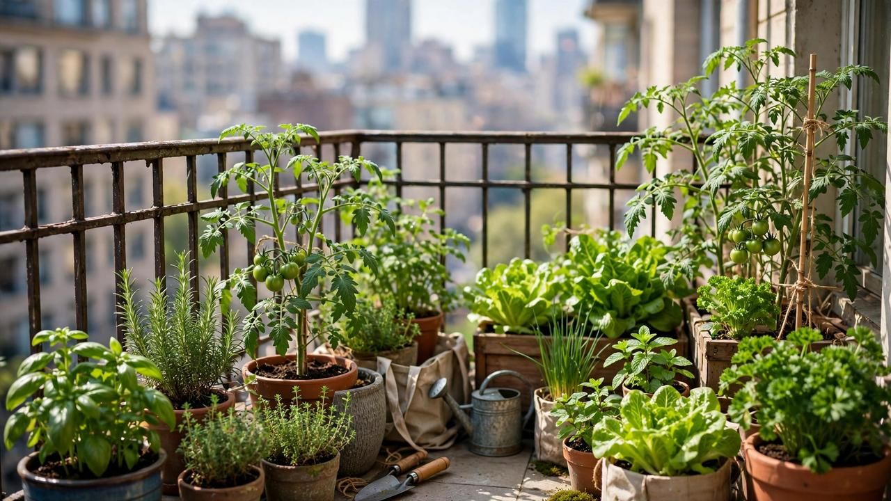 Balcony Vegetable Garden 2026: Grow Fresh Food in Small Spaces