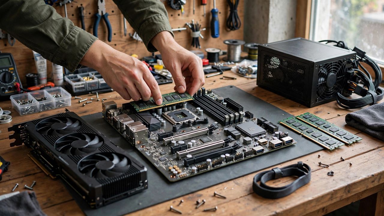 Monter un PC pas cher en 2026 : guide des pièces pour débutants