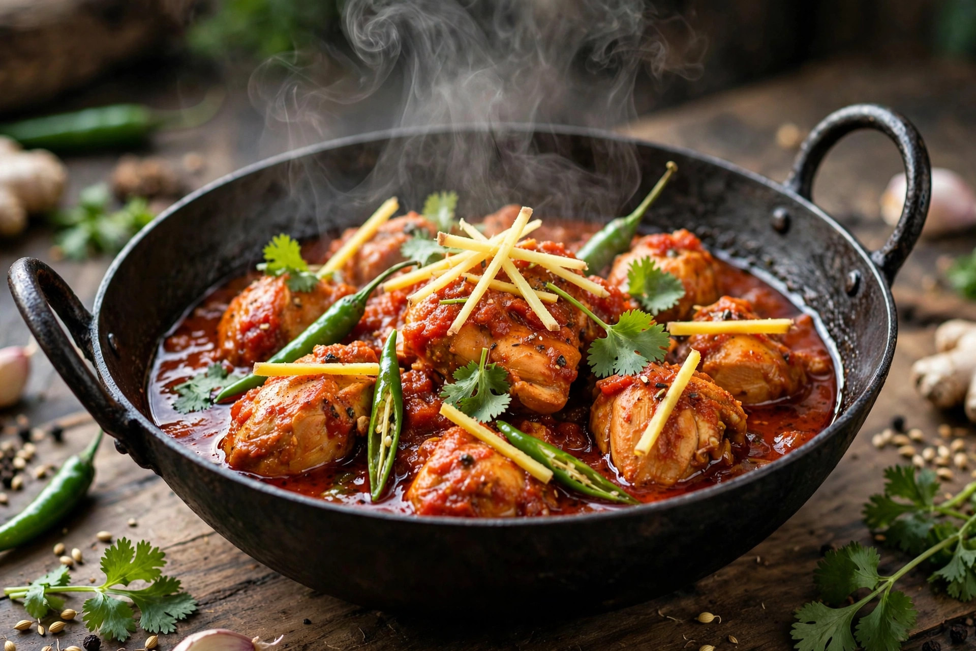 🍲 Tavuk Karahi Tarifi: Otantik Pakistan Usulü (2026)
