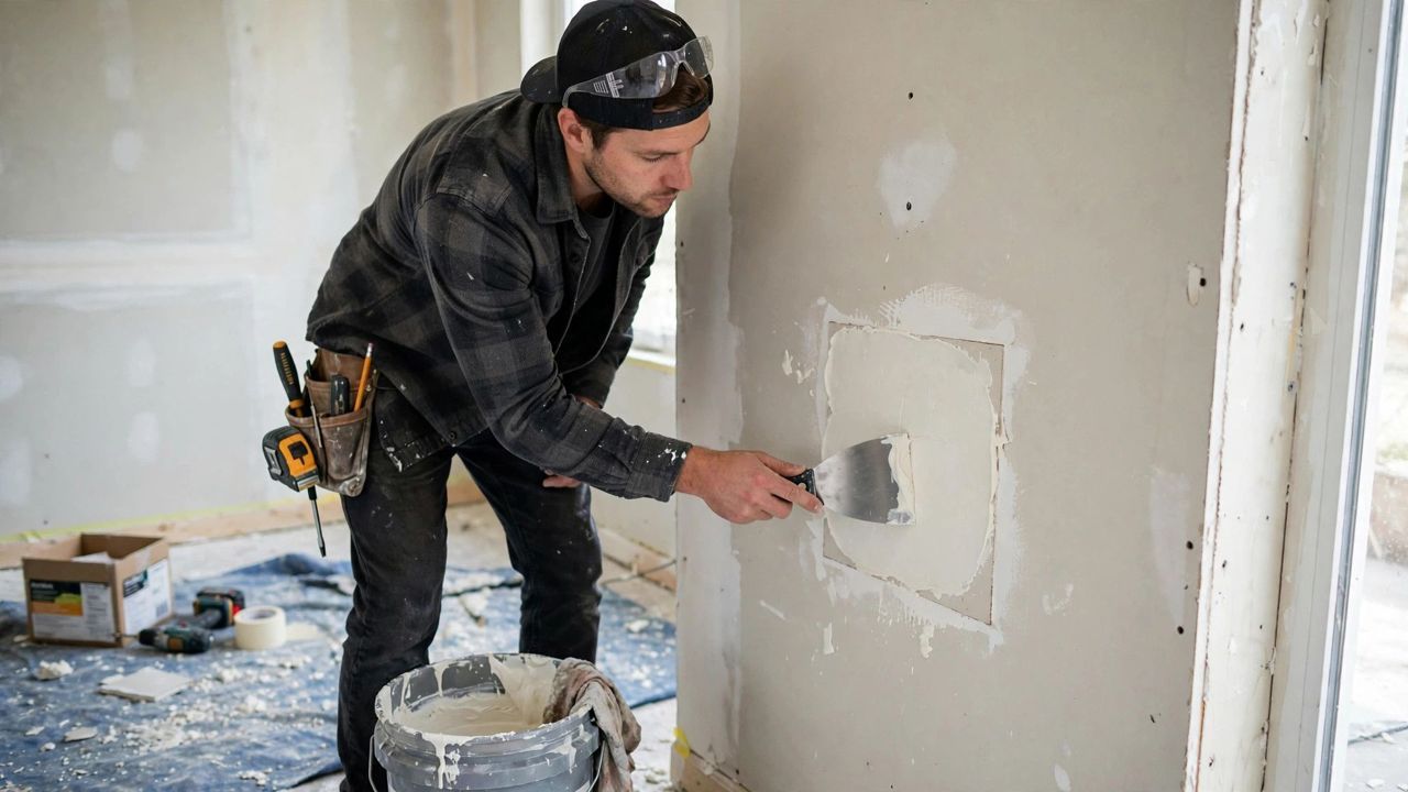 Réparer un Mur en Placoplâtre : Guide Étape par Étape pour un Résultat Pro (2026)
