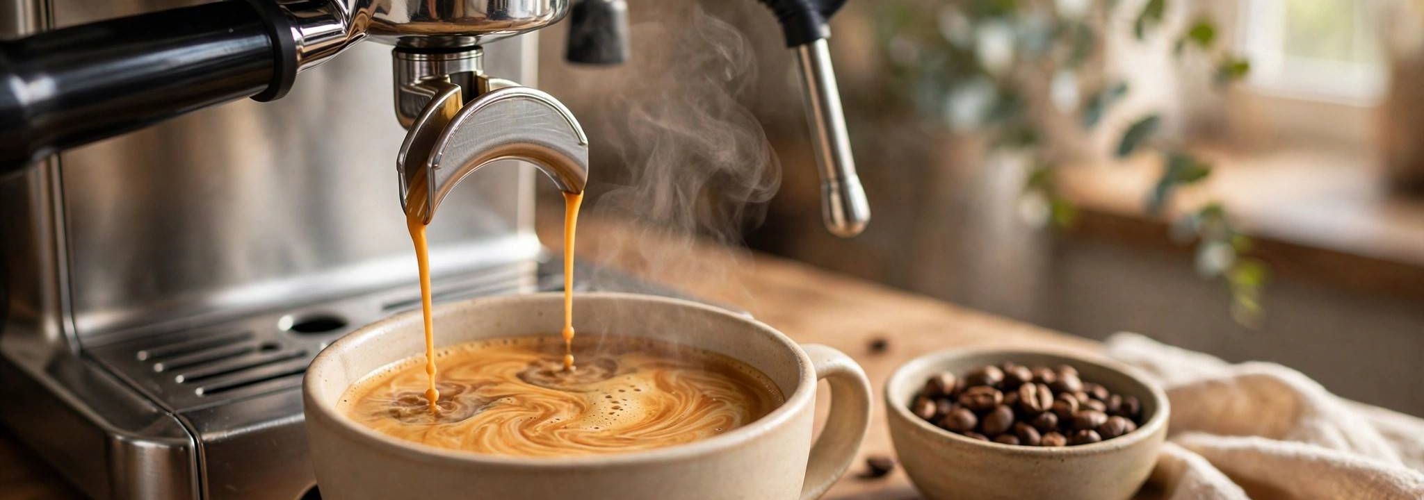 Espresso Machine for Beginners: Brew Café Coffee at Home