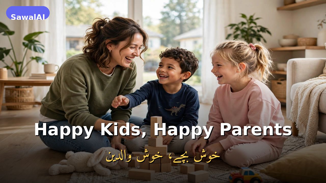 خوش بچے، خوش والدین: عملی والدین کی رہنمائی جو واقعی کام کرتی ہے