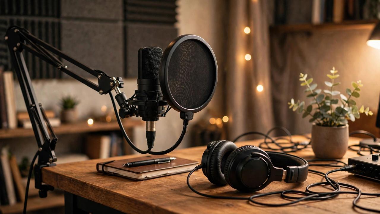 Começar um podcast em 2026: equipamento, hospedagem e guia completo