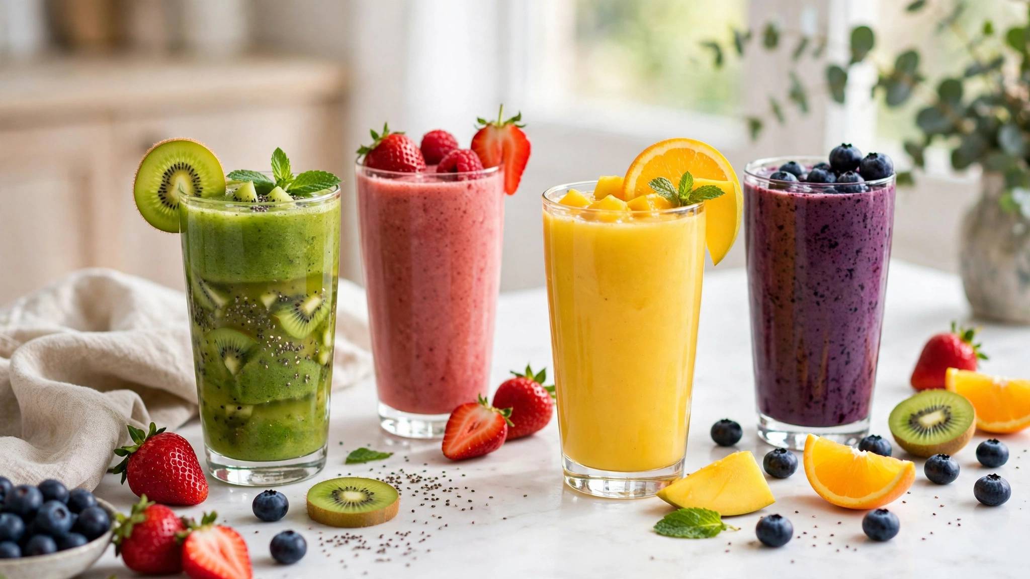15 Healthy Smoothie Recipes for Energy & Weight Loss (2026)