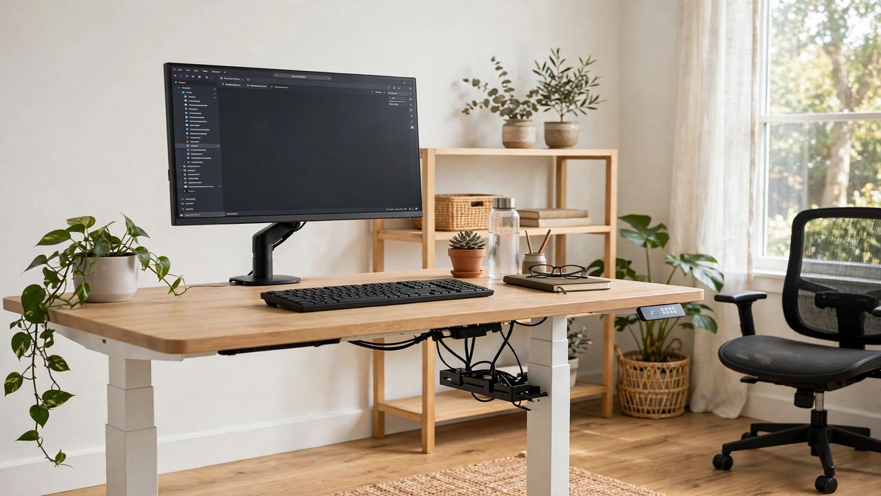 Escritorio de pie en 2026: monta tu setup perfecto sin dolores
