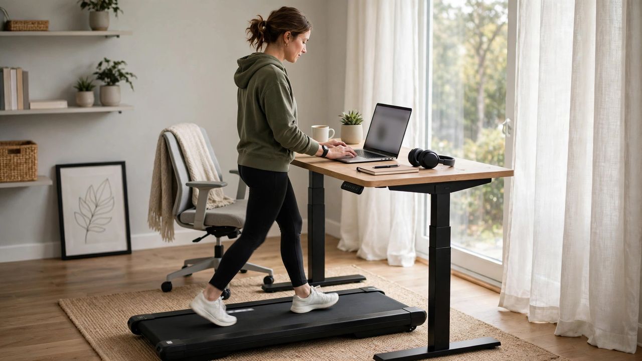 Setup Walking Pad di Meja Kerja 2026: Berjalan Sambil Bekerja