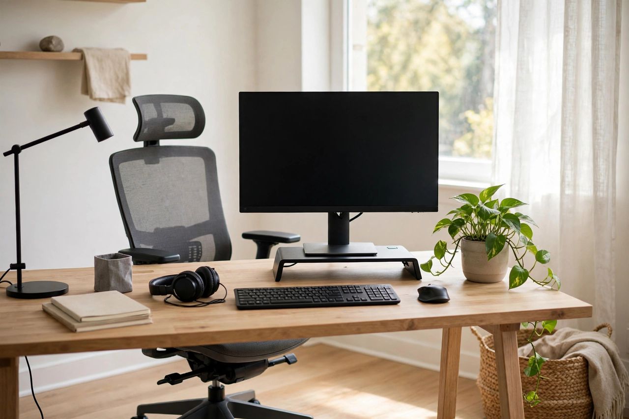 Work-From-Home Ergonomics: Set Up a Pain-Free Desk